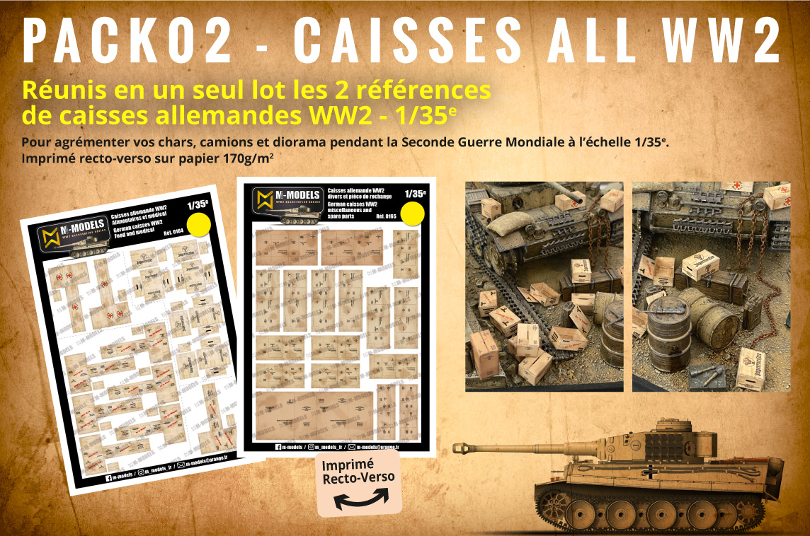  PACK02 - CAISSES ALL WW2 
